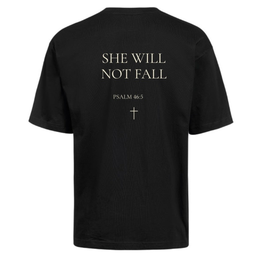 She Will Not Fall – Oversized T-shirt