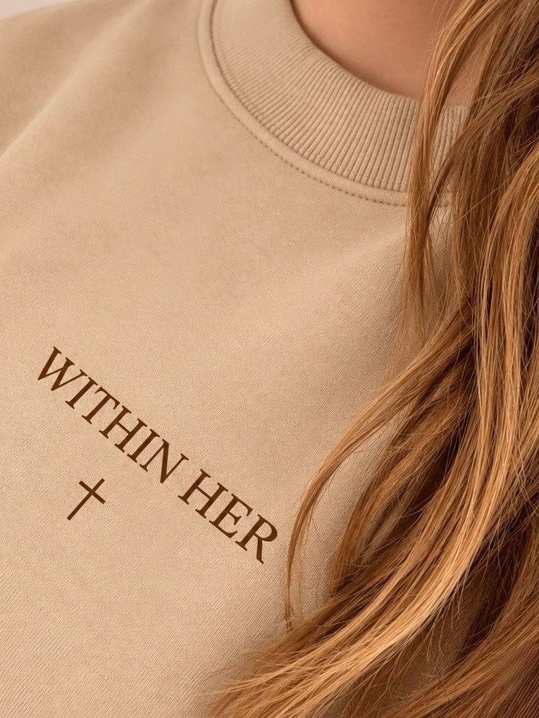 Less Of Me, More Of Him – Oversized Sweater