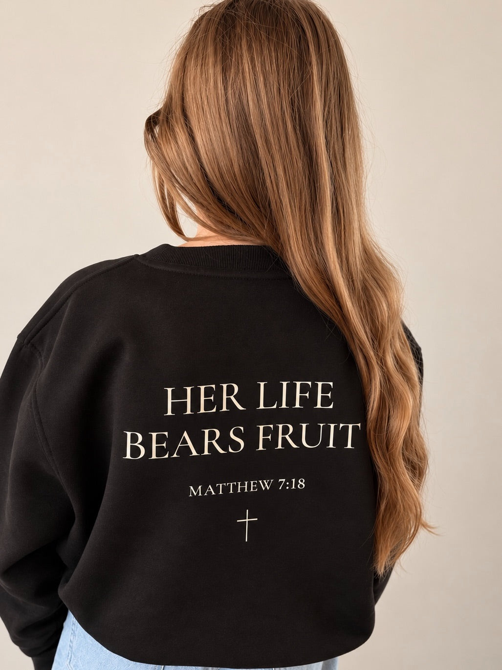 Her Life Bears Fruit – Oversized Sweater